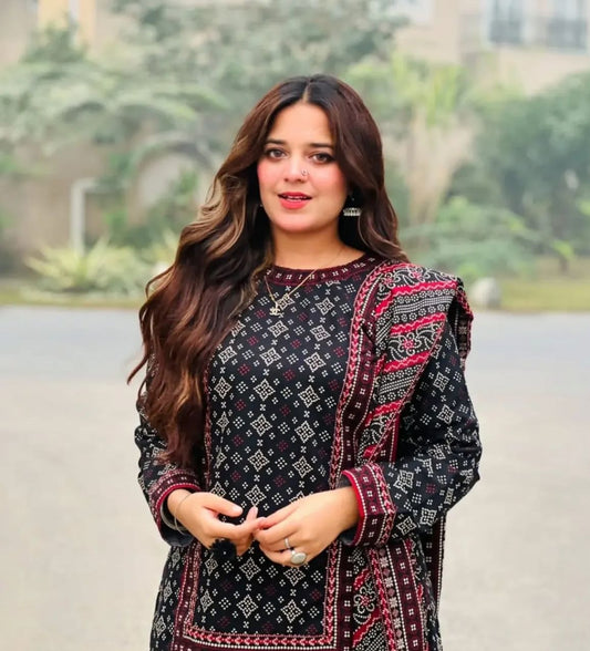 اجراک سخن (Farshi Shalwar) 3 pieces fully stitched