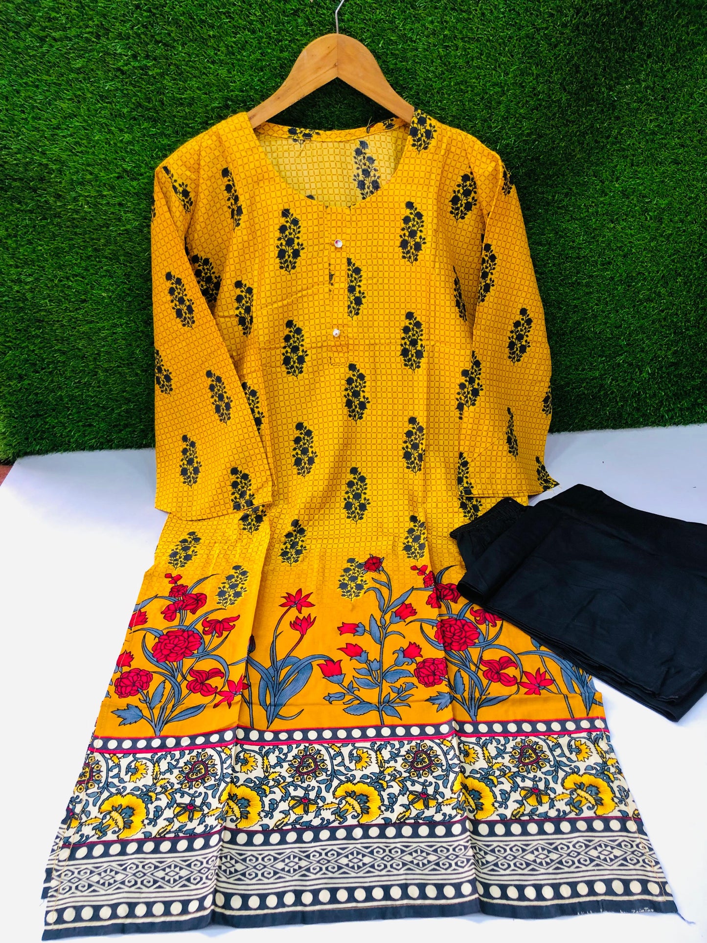 Stitched 2-Piece Set Digital Printed Outfit
