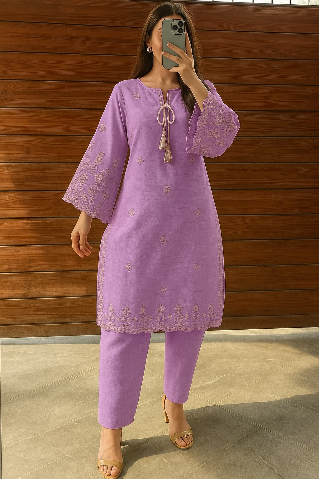 DORIA COTTON LAWN Embroidery 2PC