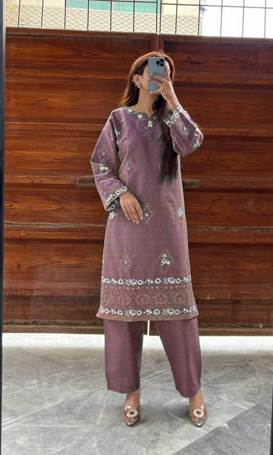 DORIA COTTON LAWN Embroidery 2PC