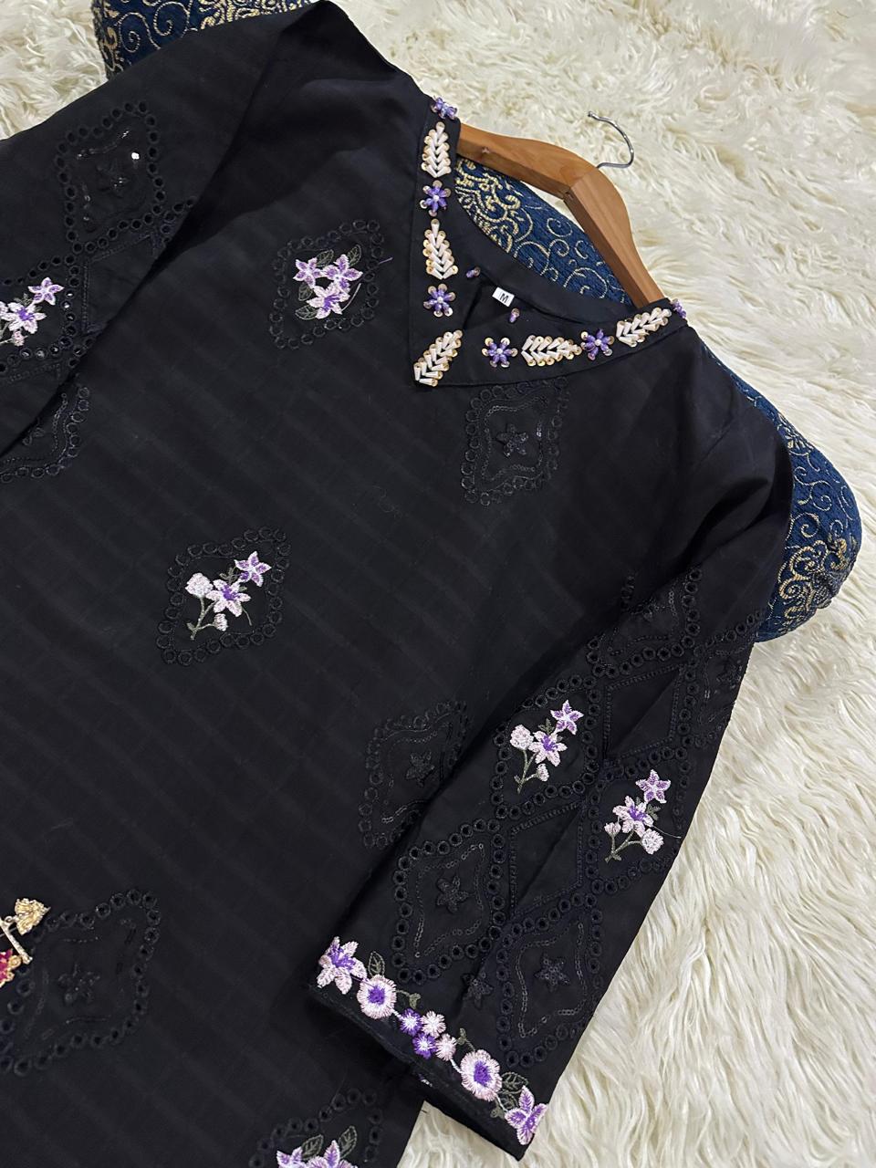 DORIA COTTON LAWN Embroidery 2PC