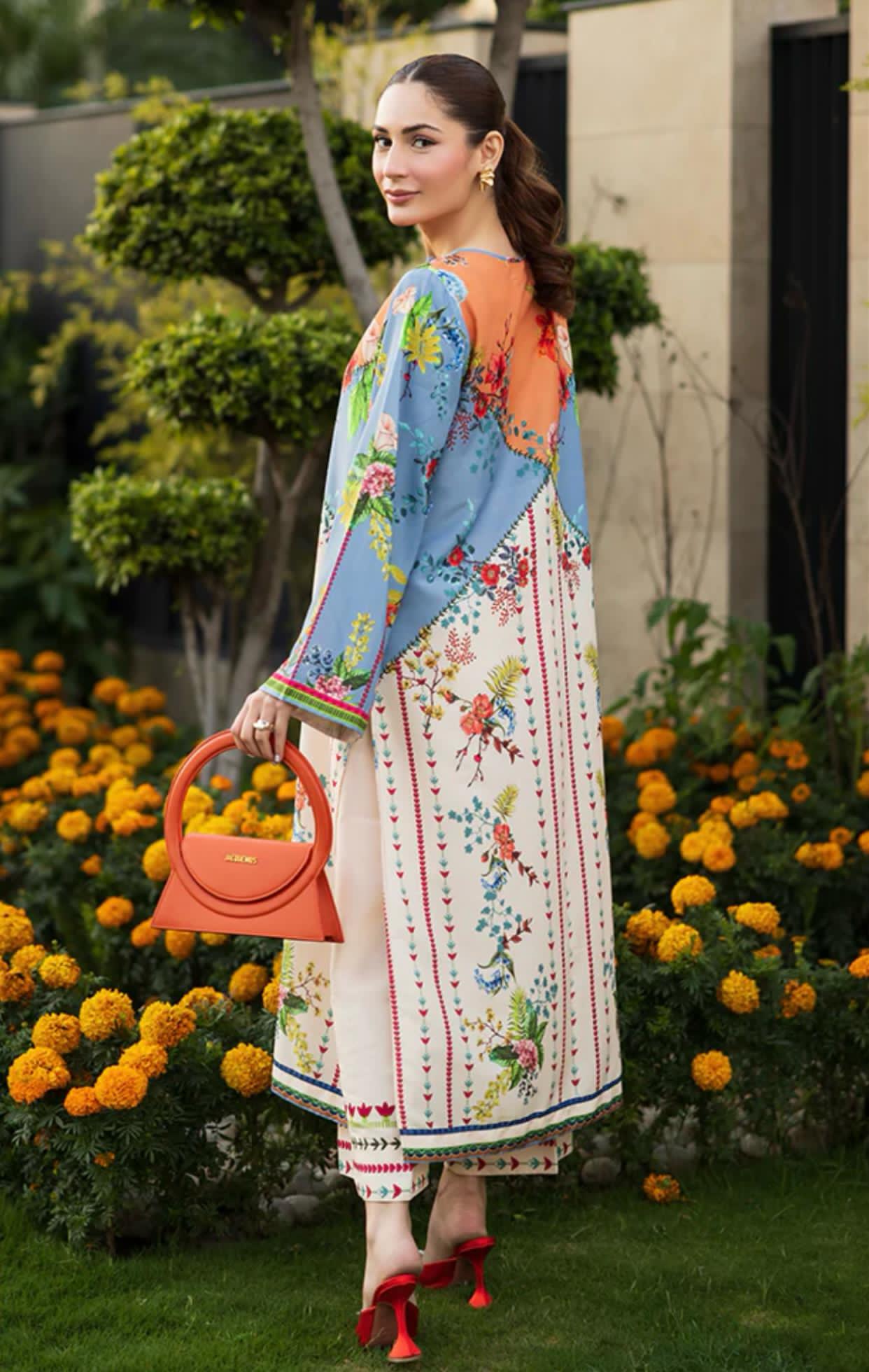 Khalifa digital printed 2pc