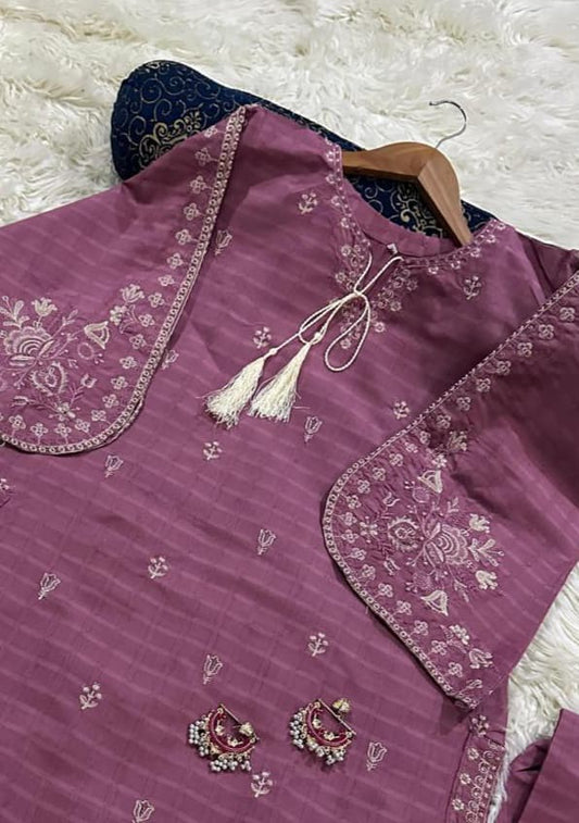 DORIA COTTON LAWN Embroidery 2PC