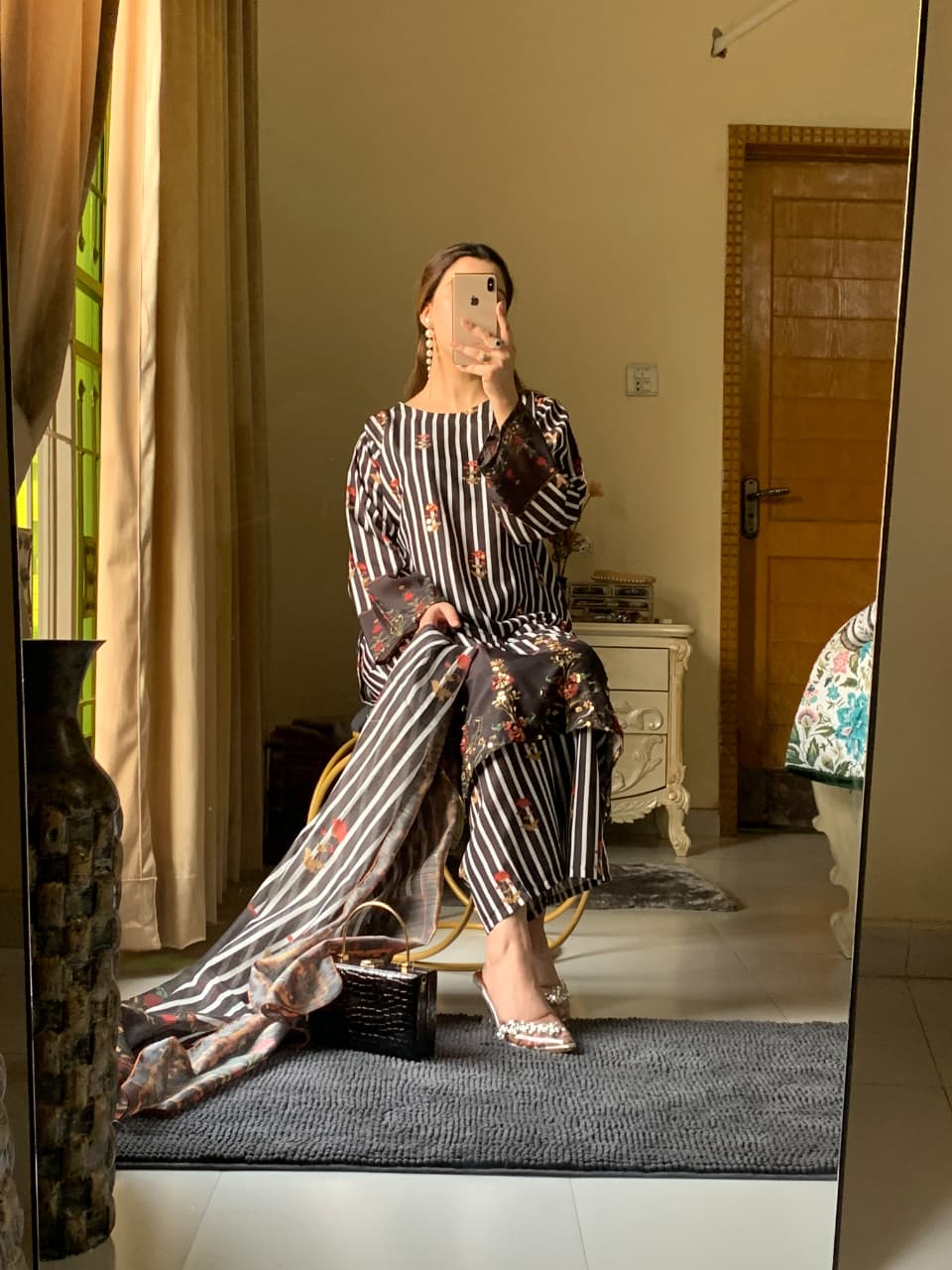 Samira Prestige Premium Long-Length Stitched 3-Piece