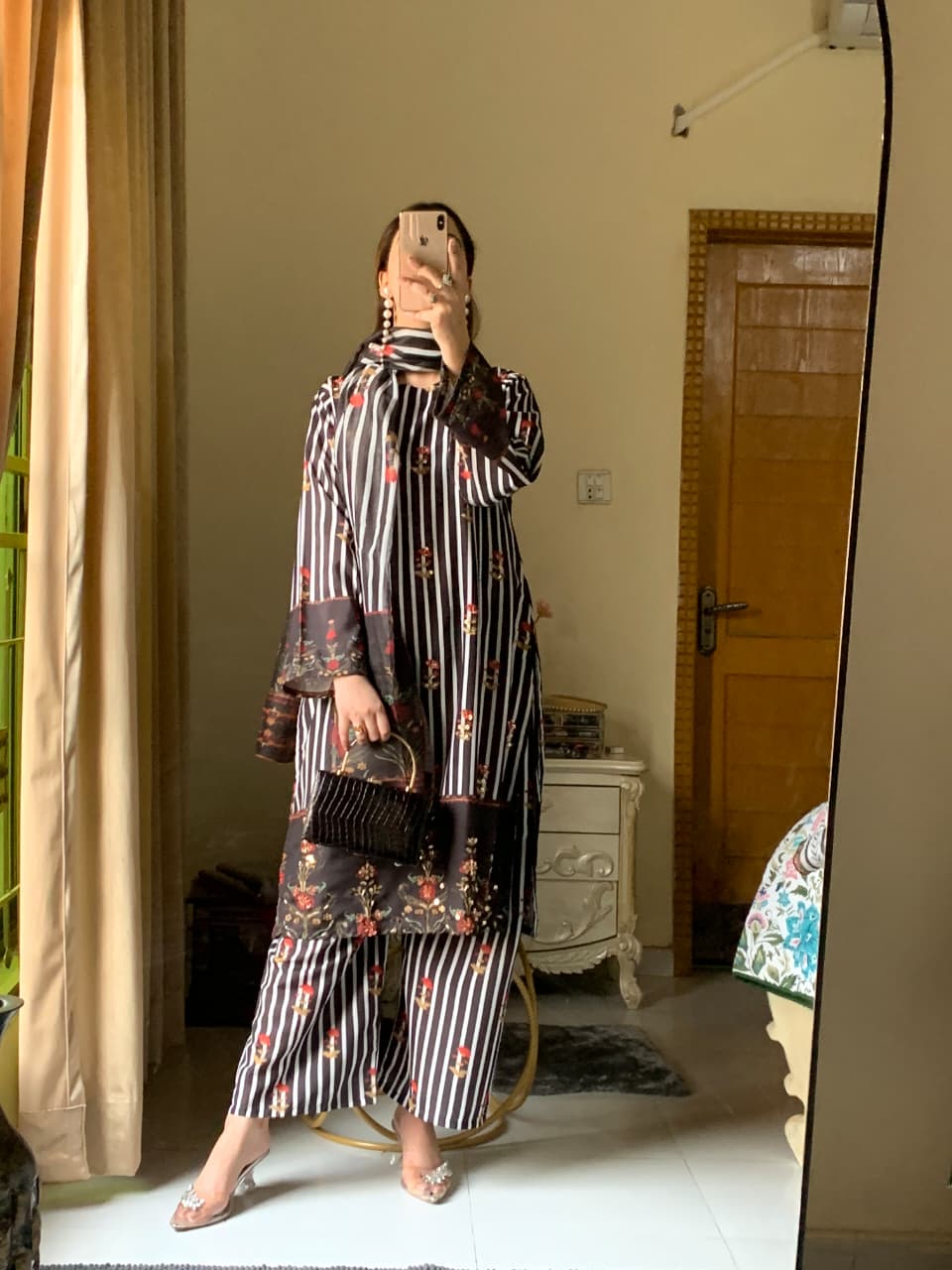 Samira Premium Long-Length Stitched 3-Piece