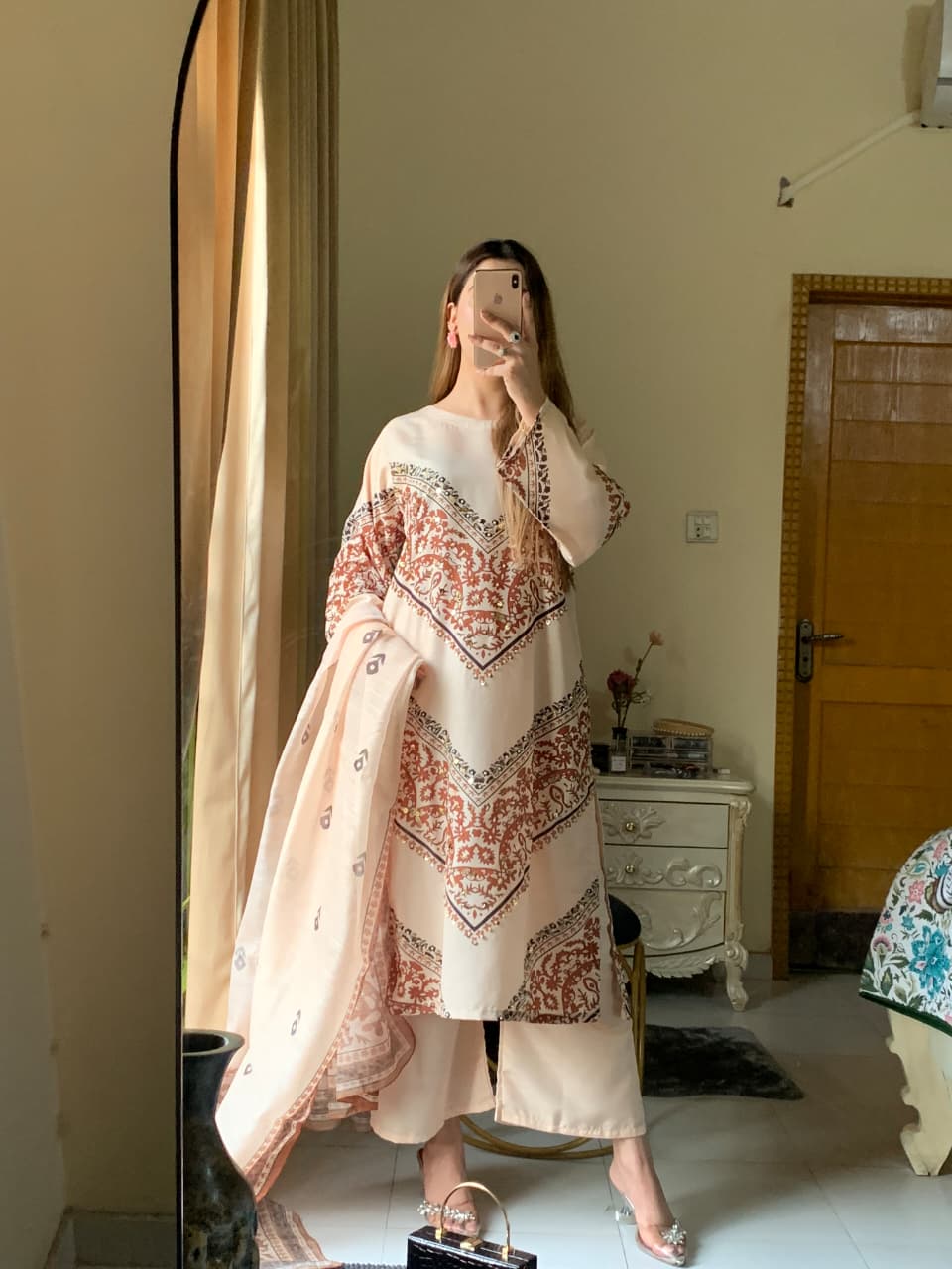 Simran Elegance Stitched 3-Piece Set