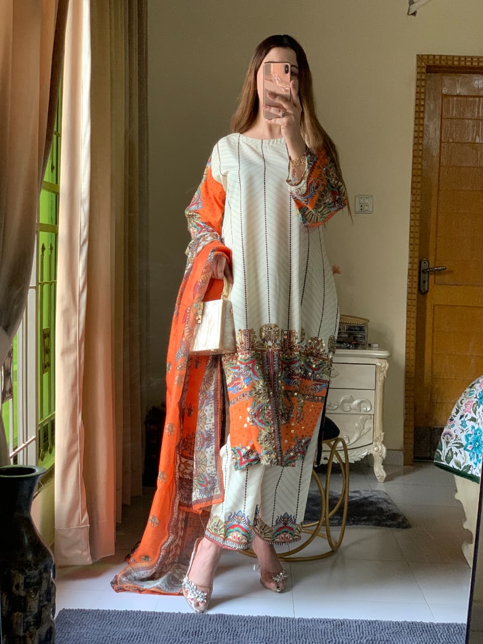 Zara Signature Premium Silky Lawn – Long-Length 3-Piece Set