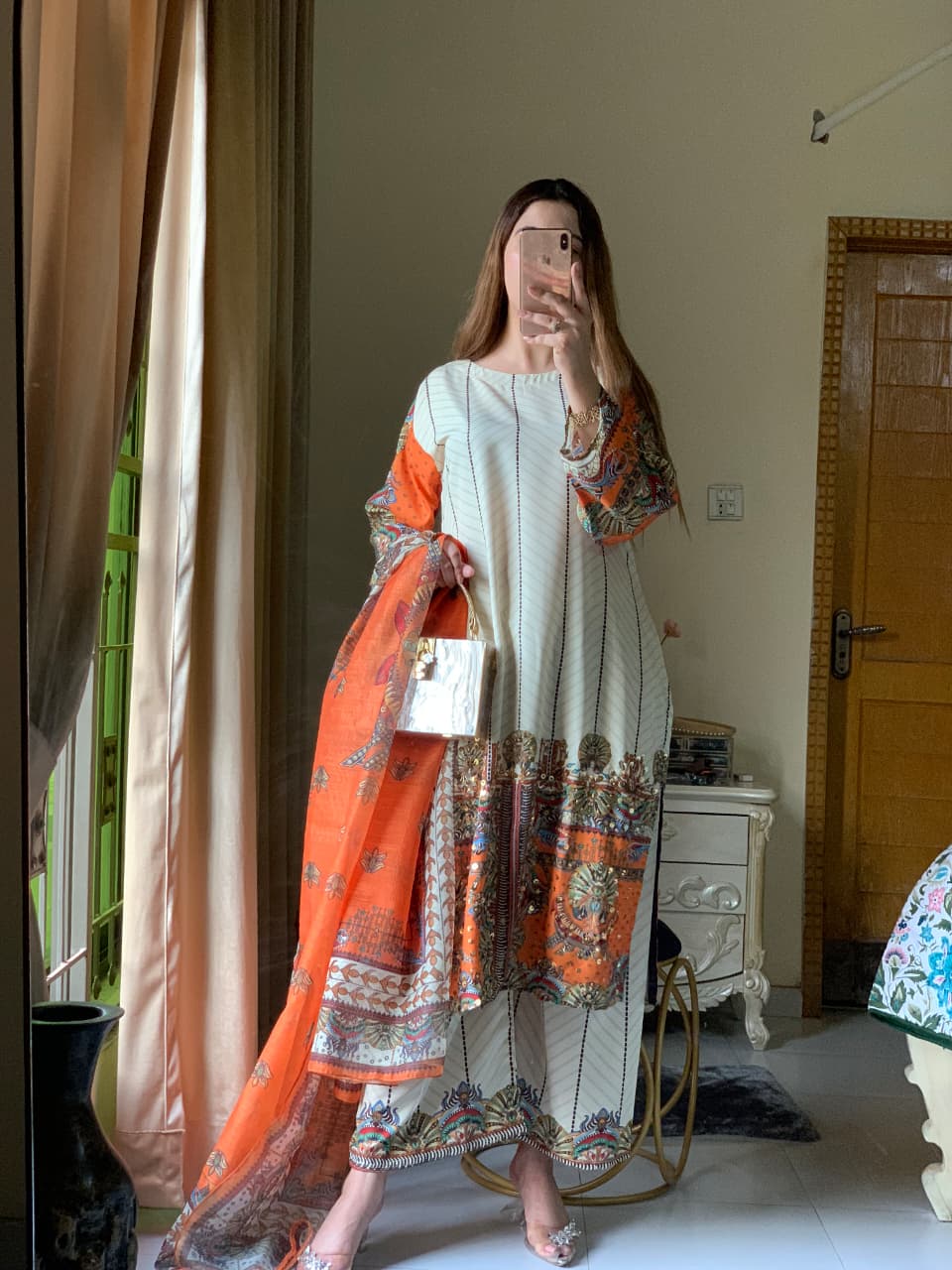 Zara Signature Premium Silky Lawn – Long-Length 3-Piece Set