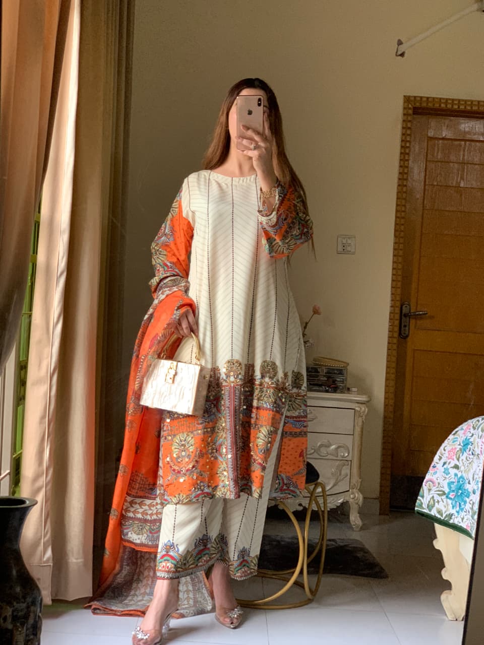 Zara Signature Premium Silky Lawn – Long-Length 3-Piece Set