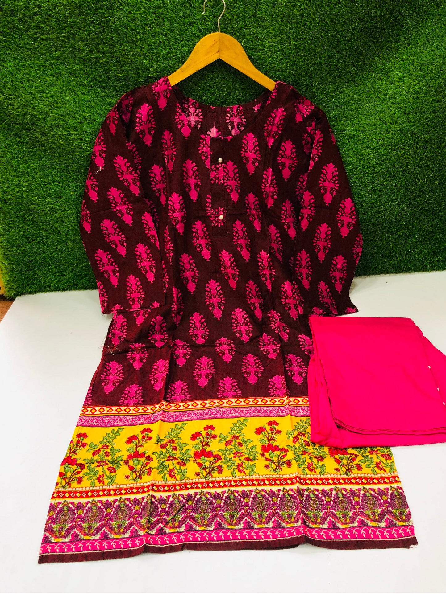 Stitched 2-Piece Set Digital Printed Outfit