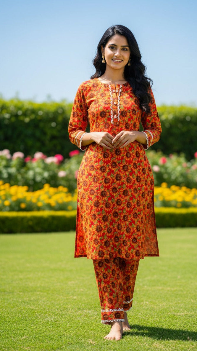 Dhanak Digital Print 2piece Suits for Winters