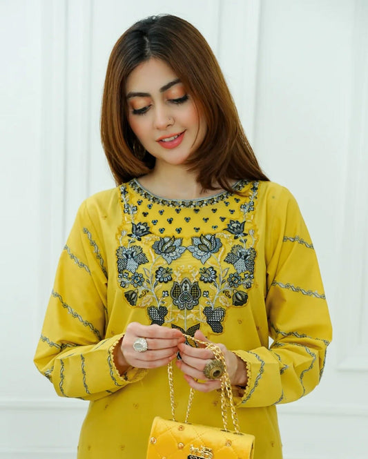 Shamsa Cotton – 2 Piece Suit