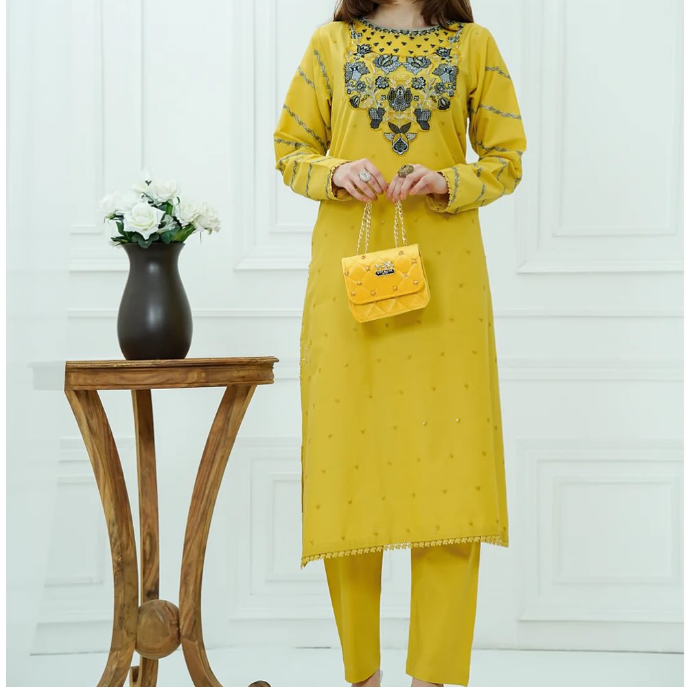 Shamsa Cotton – 2 Piece Suit